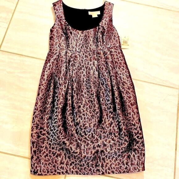 MICHAEL Michael Kors Black and Silver Mini Dress - Picture 2 of 16